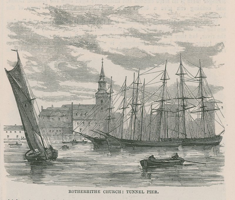 Rotherhithe kyrka av English School