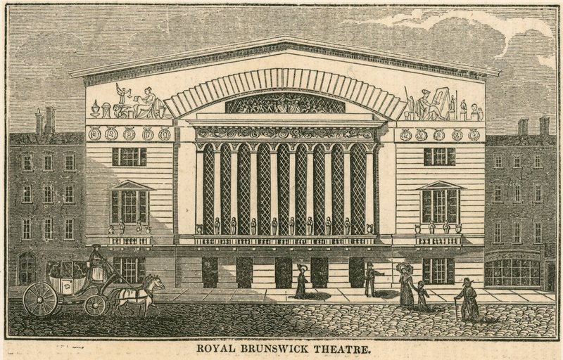 Royal Brunswick Theatre, London av English School