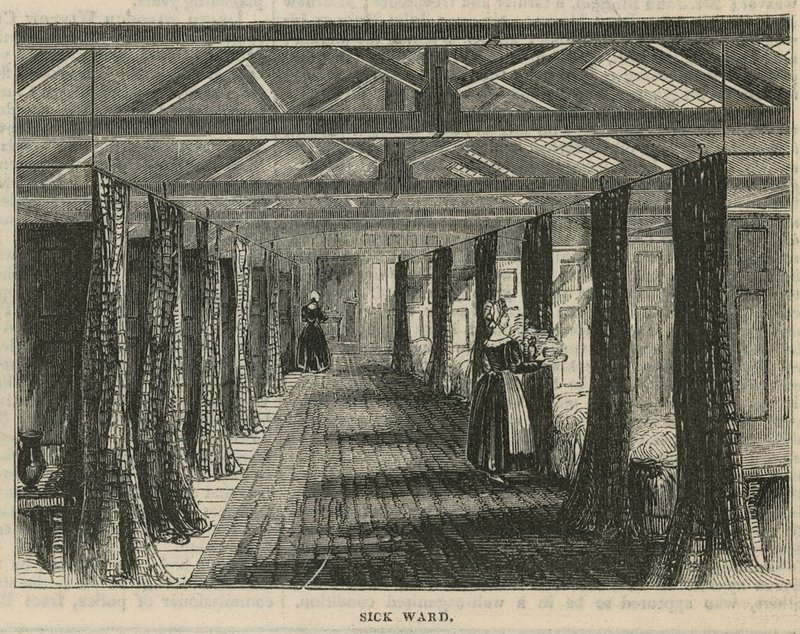 Royal Free Hospital, London: Sick Ward av English School