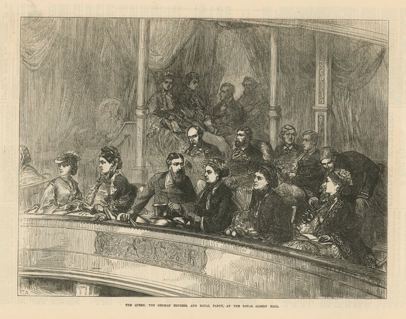 Royal Party i Royal Albert Hall av English School