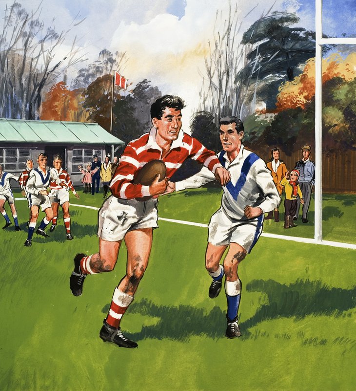 Rugbyspelare av English School