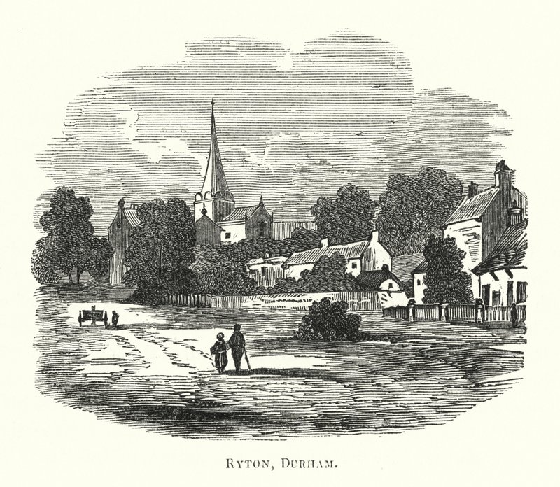 Ryton, Durham (gravyr) av English School