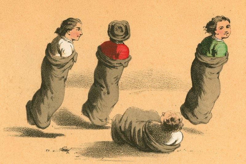 Säcklöpning av English School