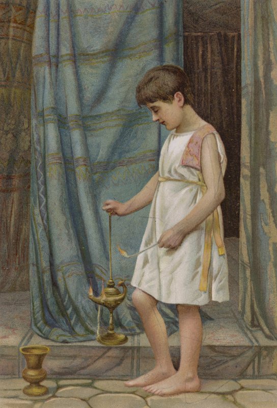 Samuel i templet av English School