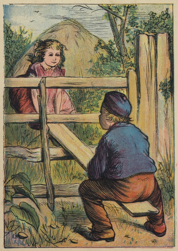 Se såg (färglitografi) av English School