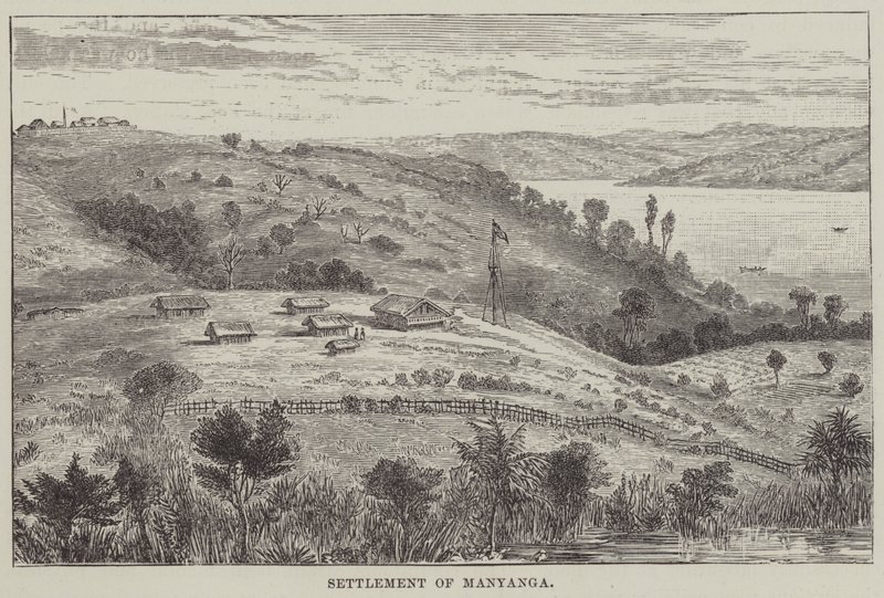 Settlement of Manyanga (gravyr) av English School
