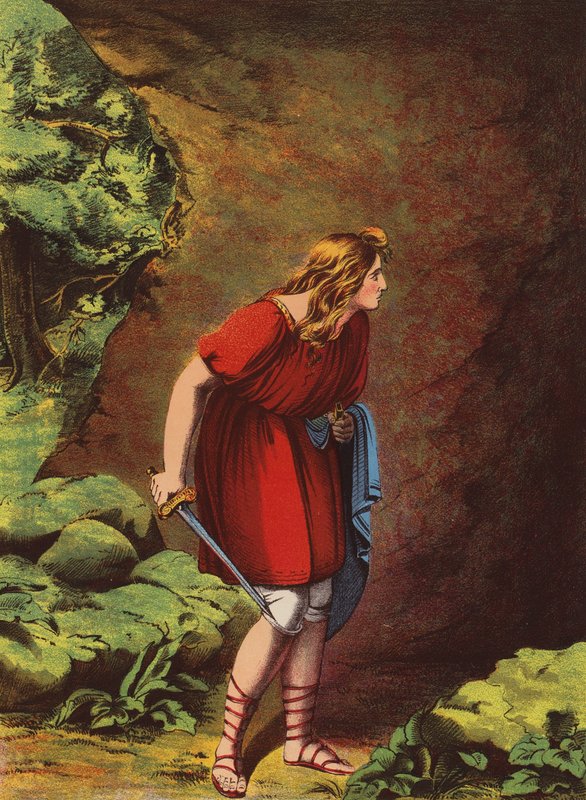 Shakespeare: Cymbeline (chromolitho) av English School