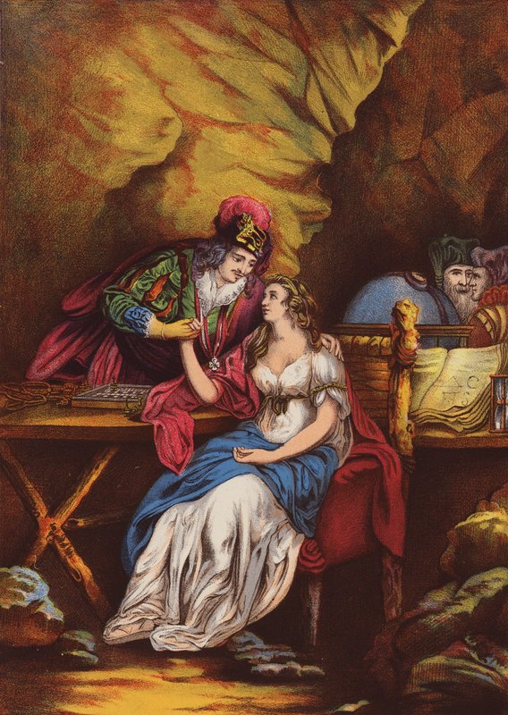 Shakespeare: Stormen (chromolitho) av English School