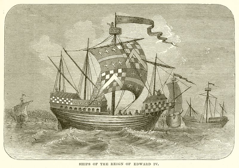 Ship of the Reign of Edward IV av English School