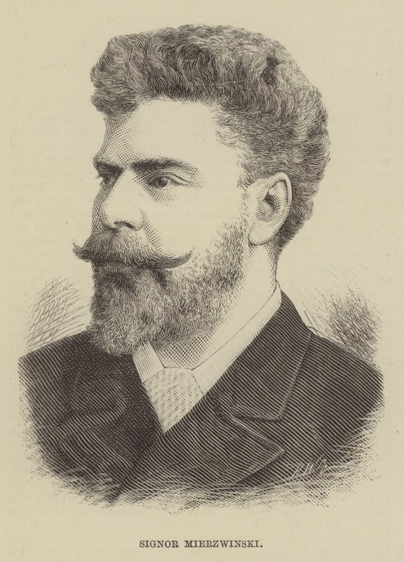 Signor Mierzwinski (gravyr) av English School