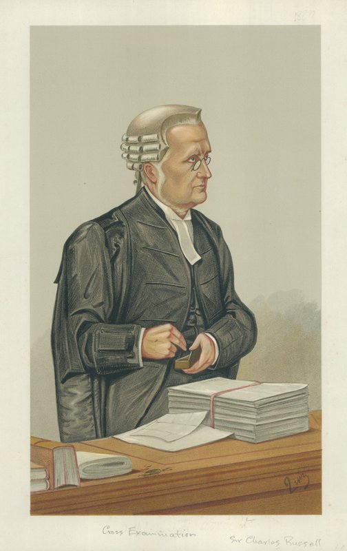 Sir Charles Russell av English School