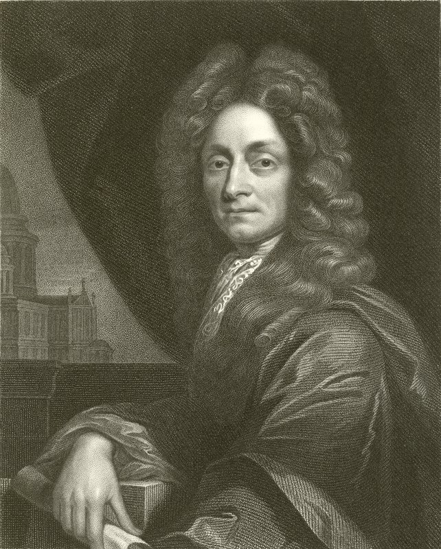 Sir Christopher Wren av English School