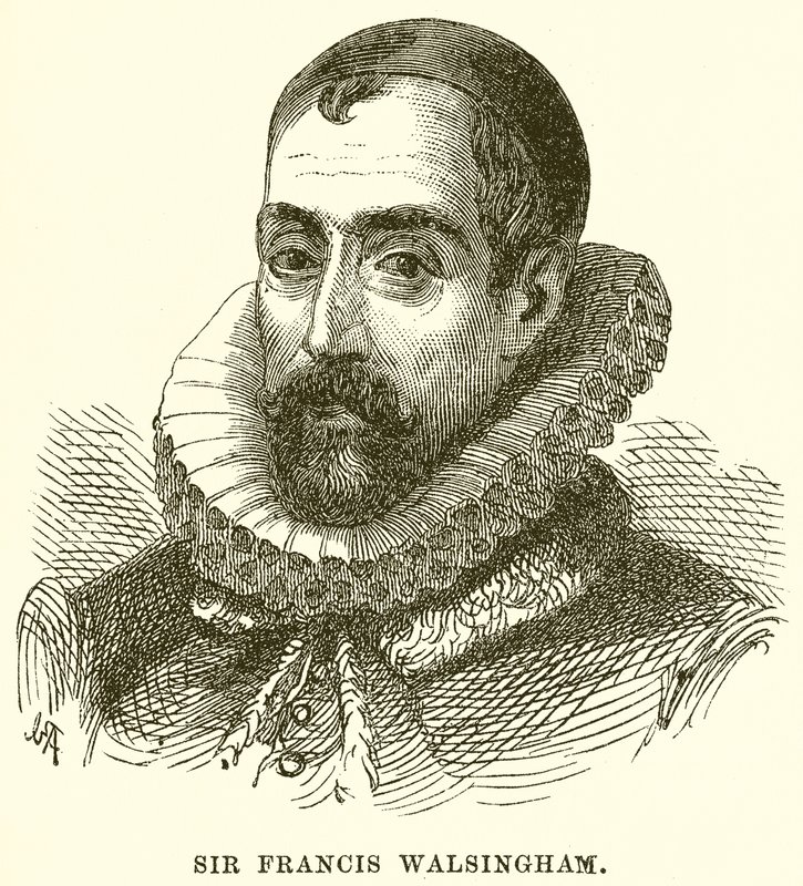 Sir Francis Walsingham av English School
