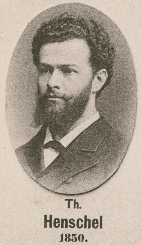 Sir George Henschel (gravyr) av English School