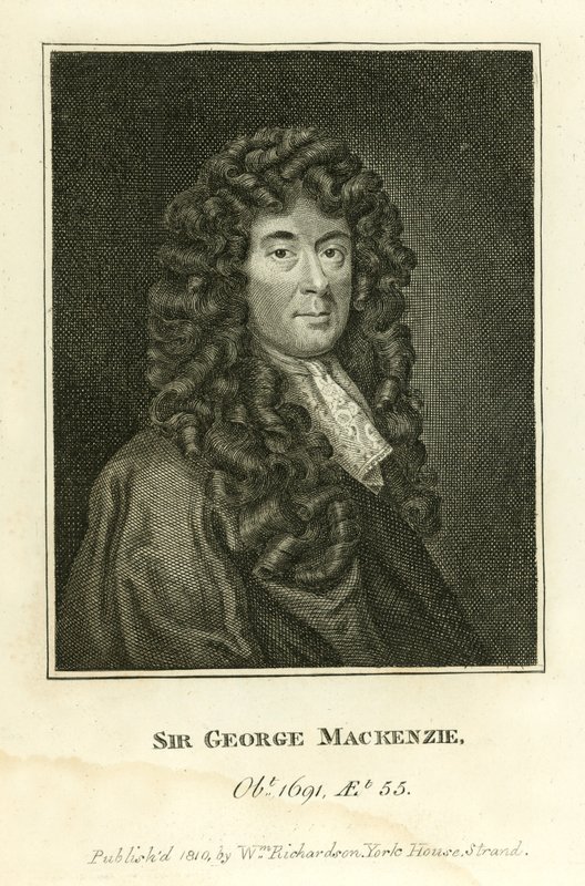 Sir George Mackenzie av English School