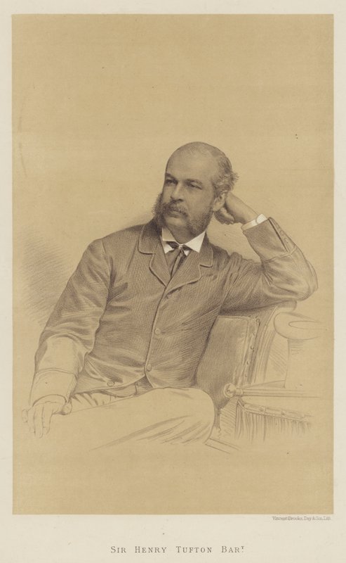 Sir Henry Tufton, Baronet (litho) av English School