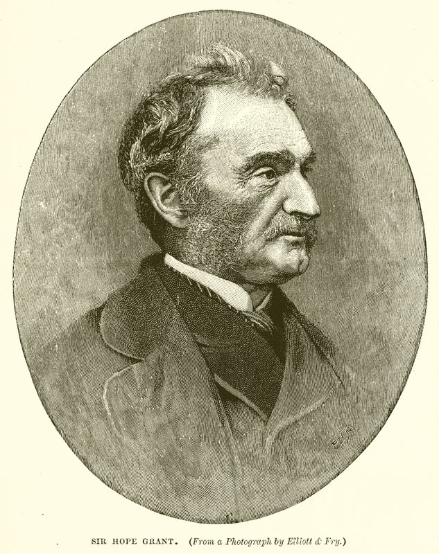 Sir Hope Grant av English School