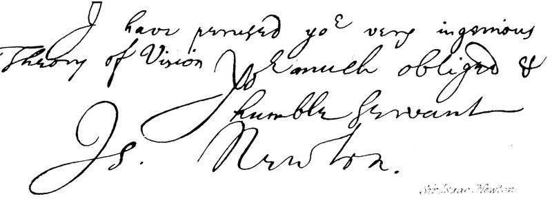 Sir Isaac Newton av English School