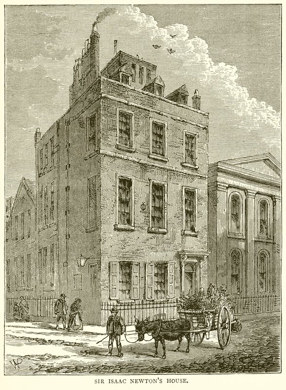 Sir Isaac Newtons hus av English School