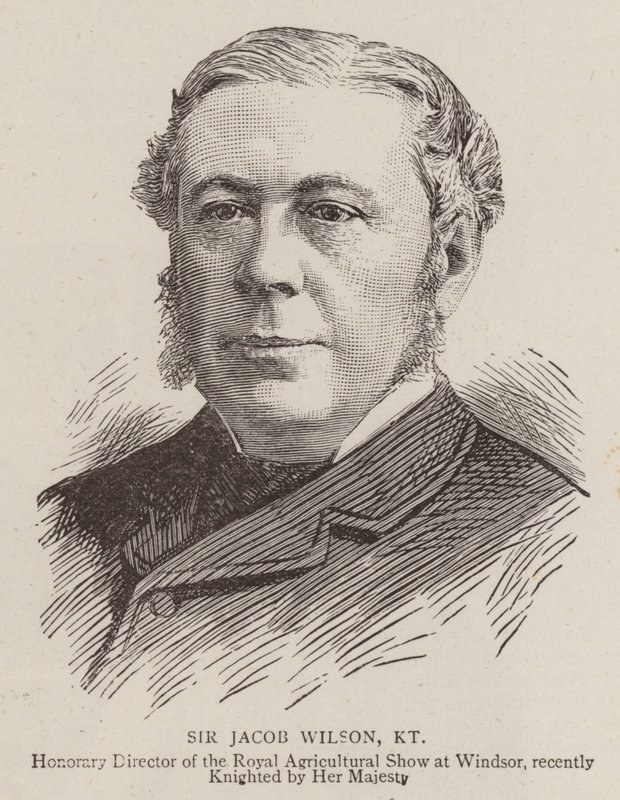 Sir Jacob Wilson, KT (gravyr) av English School