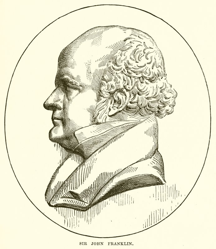 Sir John Franklin av English School
