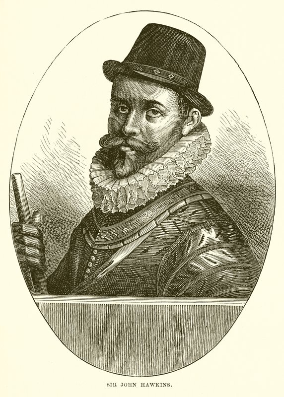 Sir John Hawkins av English School