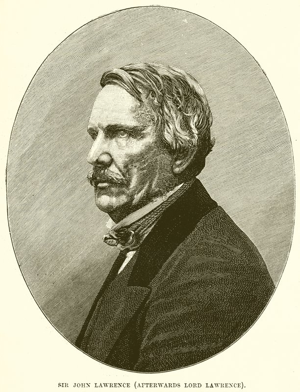 Sir John Lawrence (efteråt Lord Lawrence) av English School
