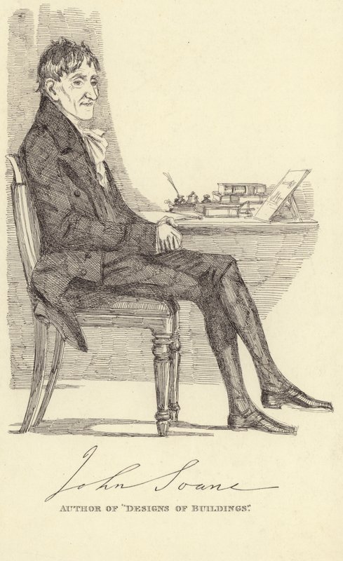 Sir John Soane av English School