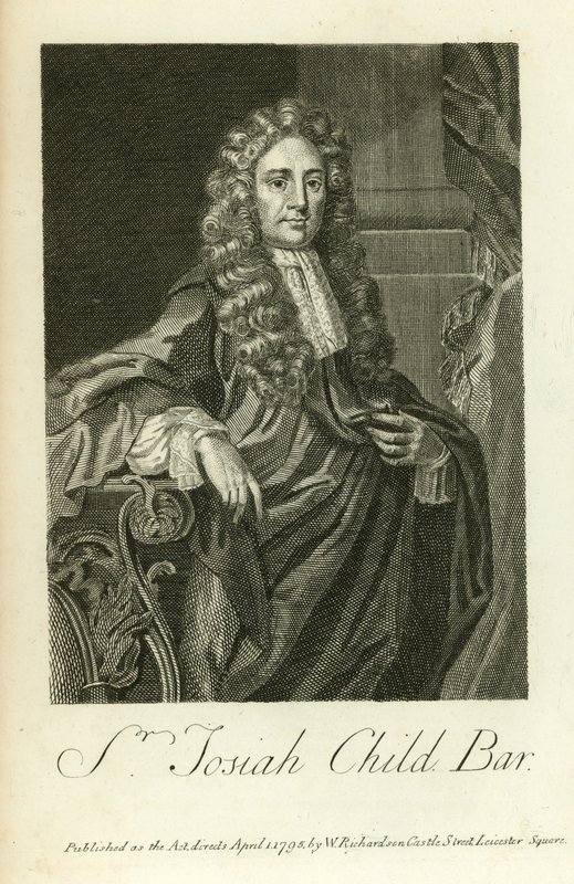 Sir Josiah Child av English School