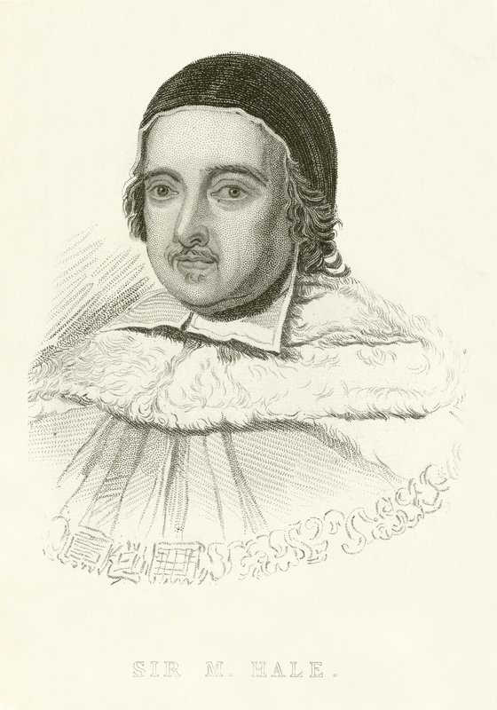 Sir Matthew Hale av English School