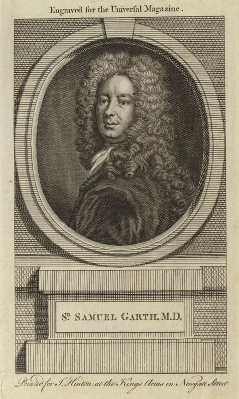 Sir Samuel Garth, M D av English School