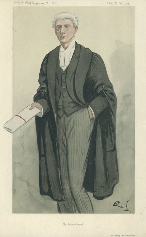 Sir Stanley Owen Buckmaster av English School