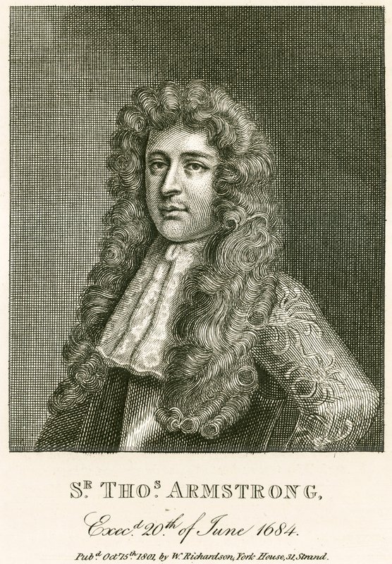 Sir Thomas Armstrong av English School