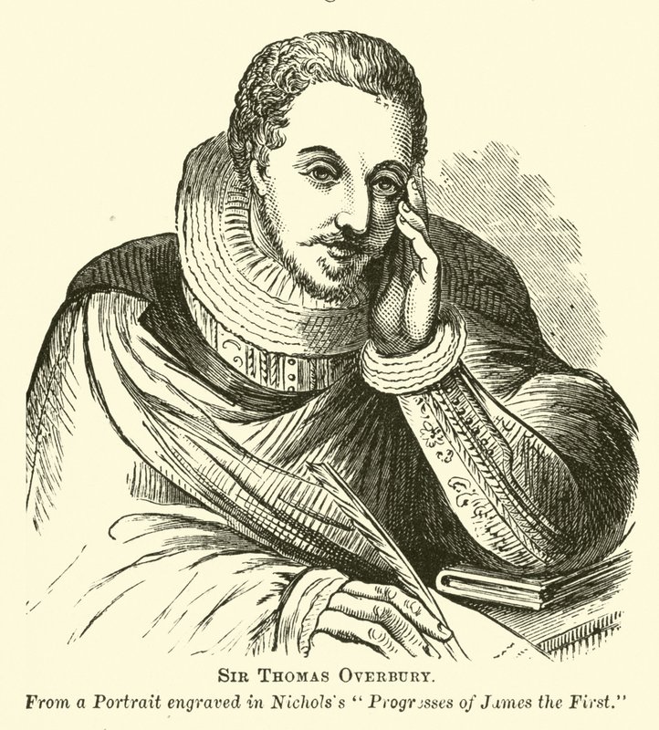 Sir Thomas Overbury av English School