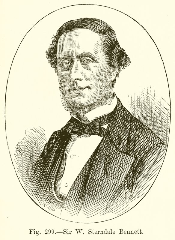 Sir W. Sterndale Bennett av English School