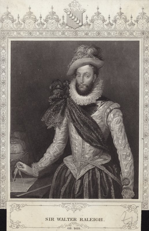 Sir Walter Raleigh av English School