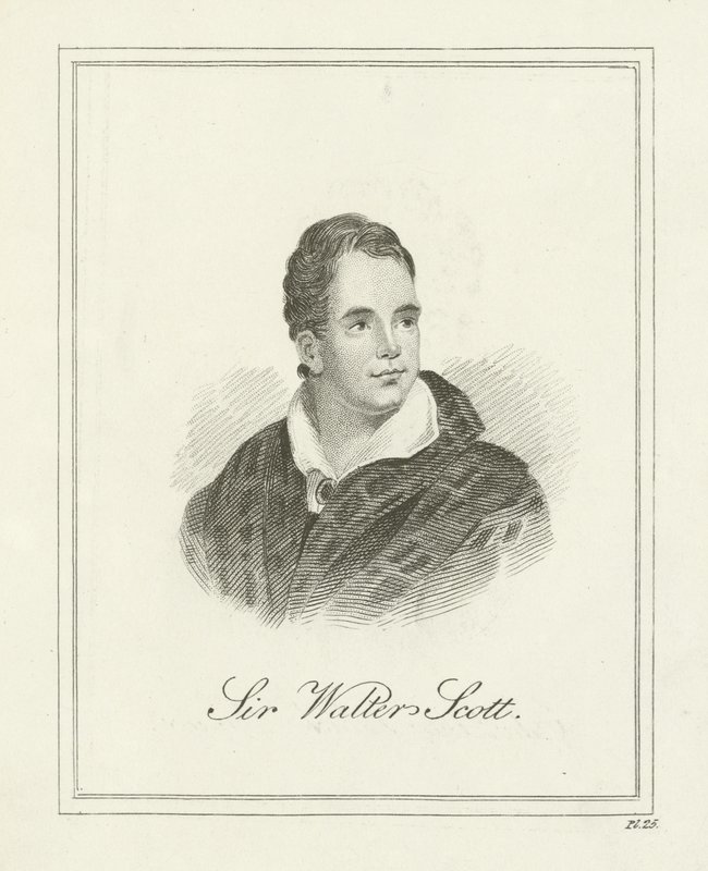 Sir Walter Scott av English School
