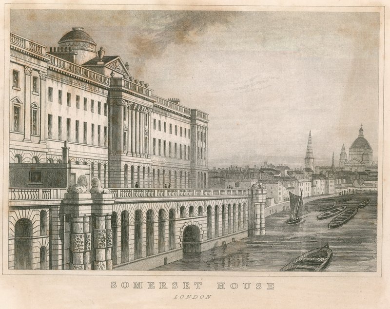 Somerset House, The Strand, London av English School