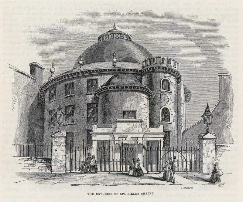 Spa Fields Chapel, Clerkenwell av English School