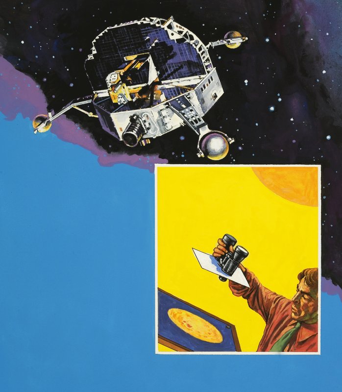 Rymdsatellit av English School