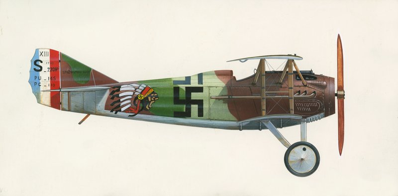 Spad S XIII av English School