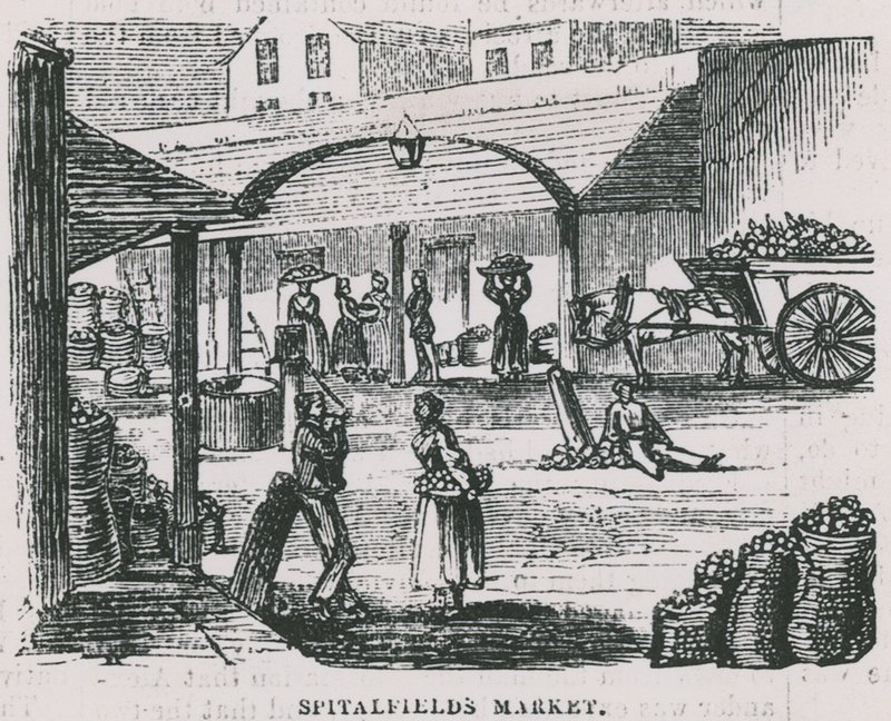 Spitalfields Market, London av English School