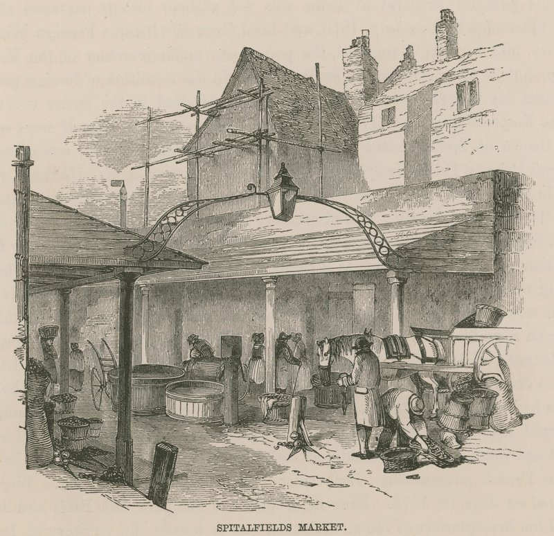 Spitalfields Market, London av English School