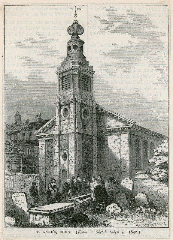 St Annes Church, Soho av English School