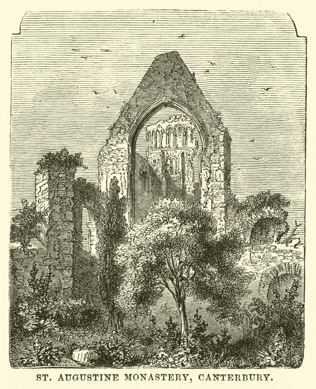 St Augustine Monastery, Canterbury av English School