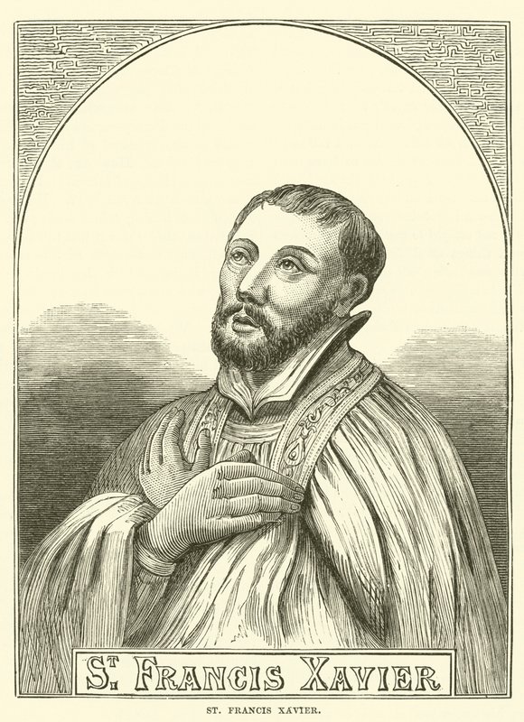 St Francis Xavier (gravyr) av English School