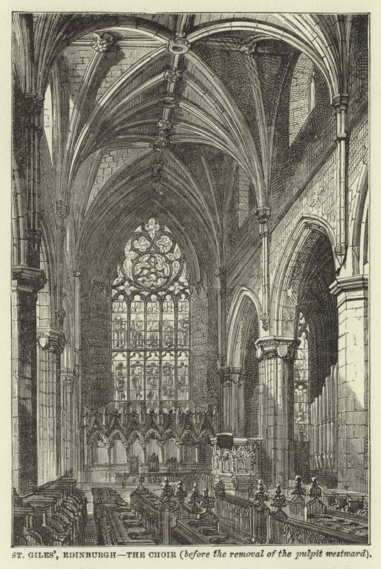 St Giles, Edinburgh, Kören av English School