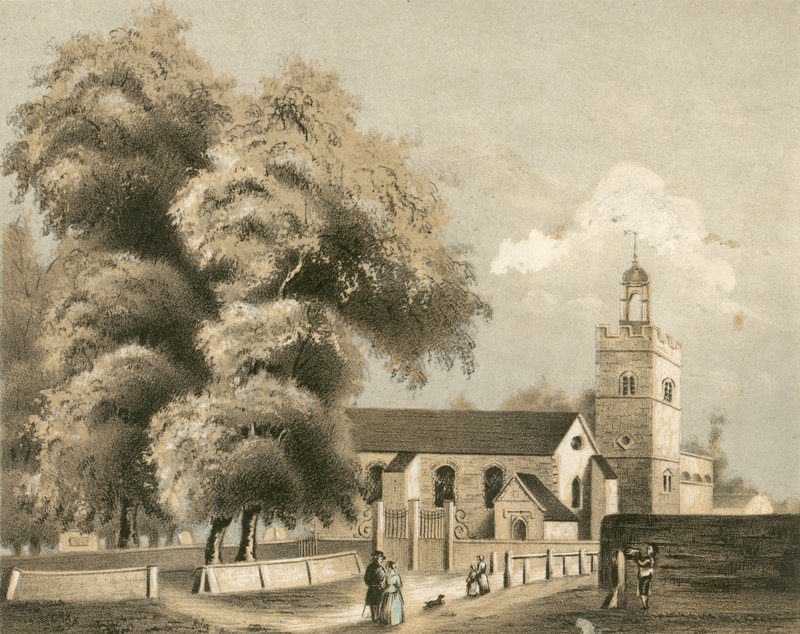 St Giles i Camberwell av English School