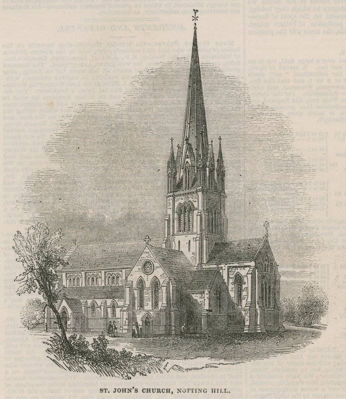 St Johns Church, Notting Hill, London av English School