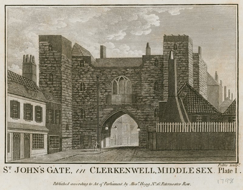 St Johns Gate, Clerkenwell av English School